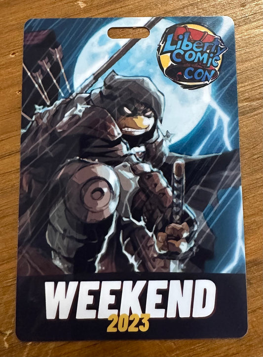 Liberty Comic Con 2023 ￼ Commemorative Badge