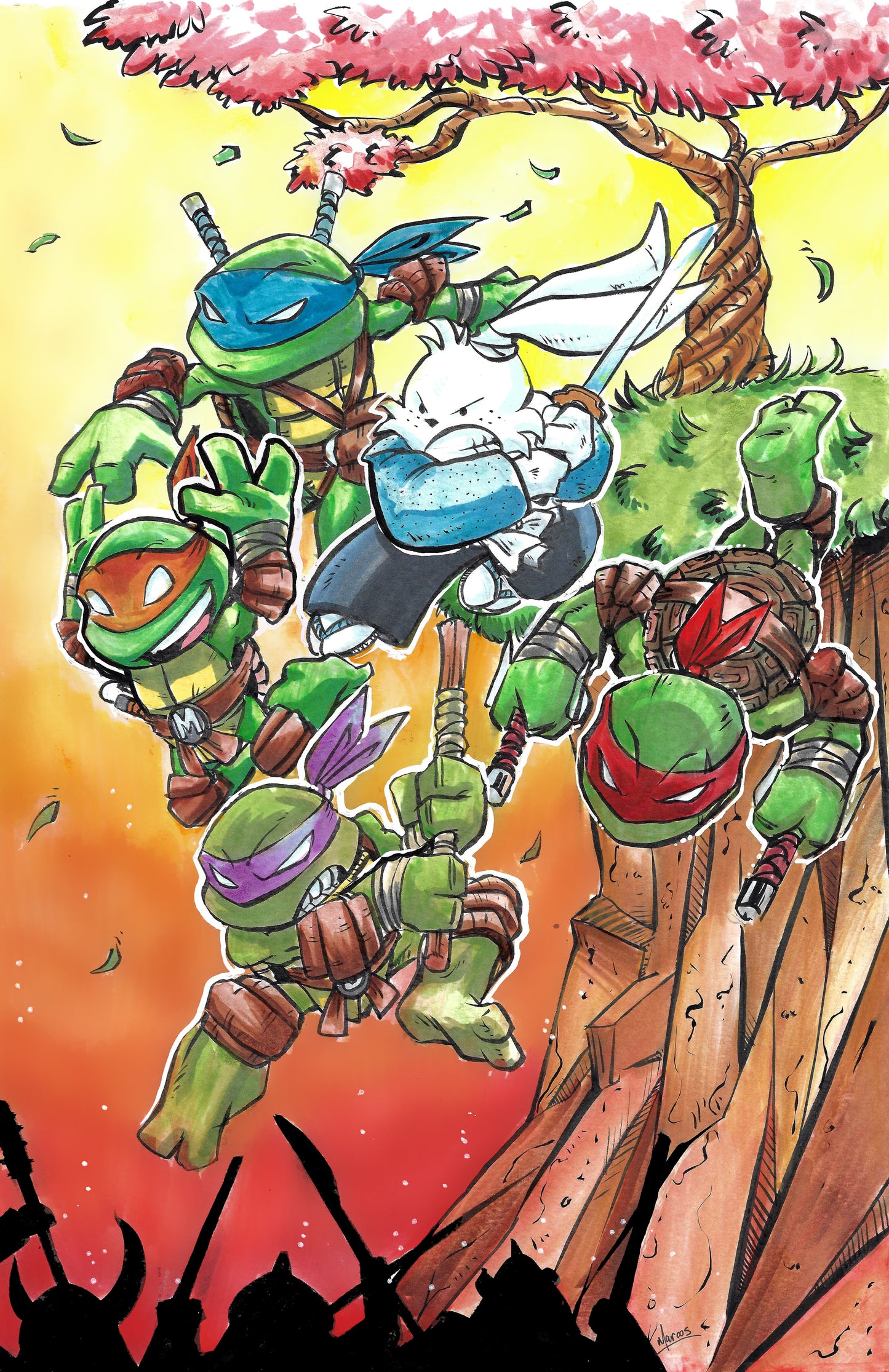 TMNT/Usagi YoJimbo: WhereWhen #5 Liberty Comic Con Exclusive